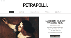 Desktop Screenshot of petrapolli.com